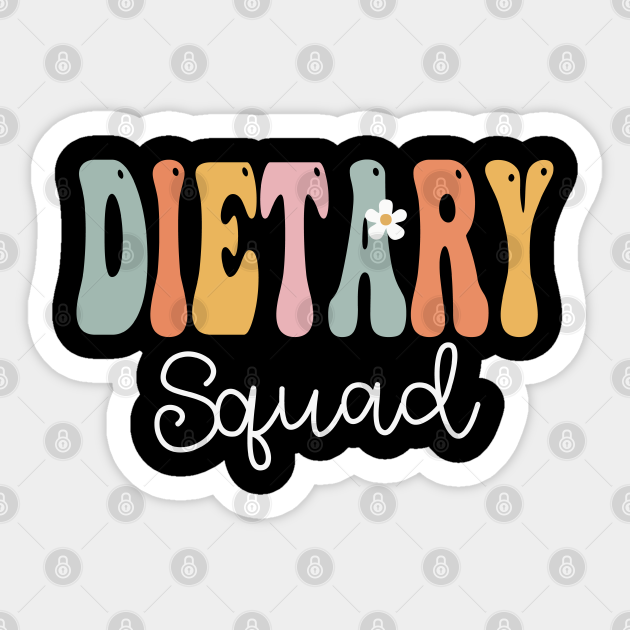 Dietary Squad Week Retro Groovy Appreciation Day For Women Dietary